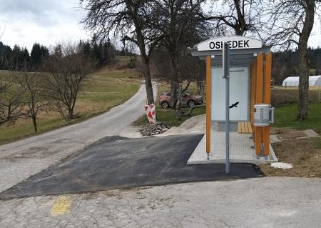 NOVO AVTOBUSNO POSTAJALIŠČE OSREDEK 08 FOTO BOŠTJAN OTONIČAR